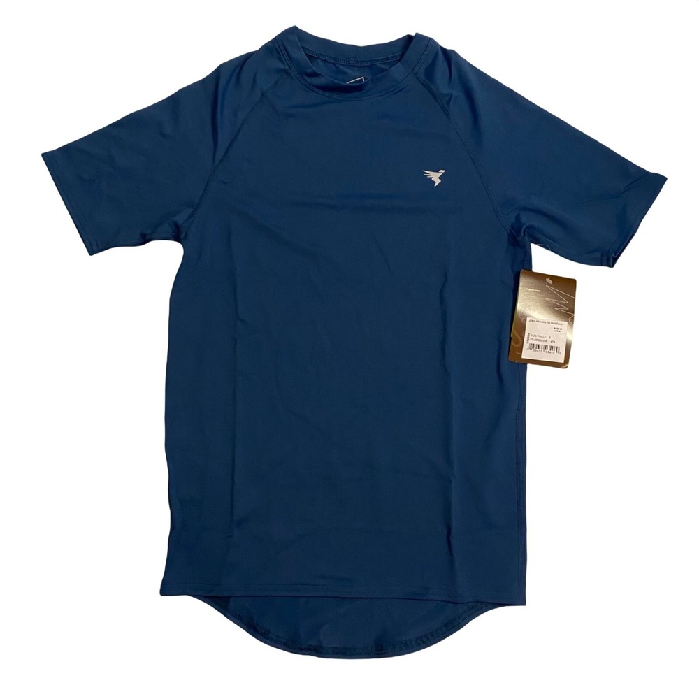 Insport Blue Adrenaline Short Sleeve Tee Made in‎ USA, Mens Small NWT J761-478